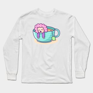 Teacup Nap Long Sleeve T-Shirt